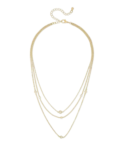 Collier multi-rangs - Golden Sparkle