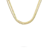 Collier multi-rangs - Golden Steel