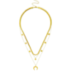 Collier multirangs - Golden Trio