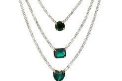 Collier multirangs - Gorgeous Green