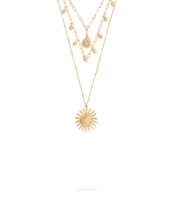 Collier multirangs - Hammered Sun