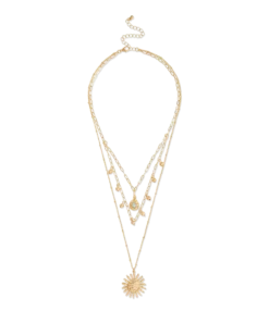 Collier multirangs - Hammered Sun