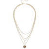 Collier multirangs - Leo Heart