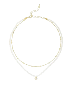 Collier multirangs - Pearly Perfection