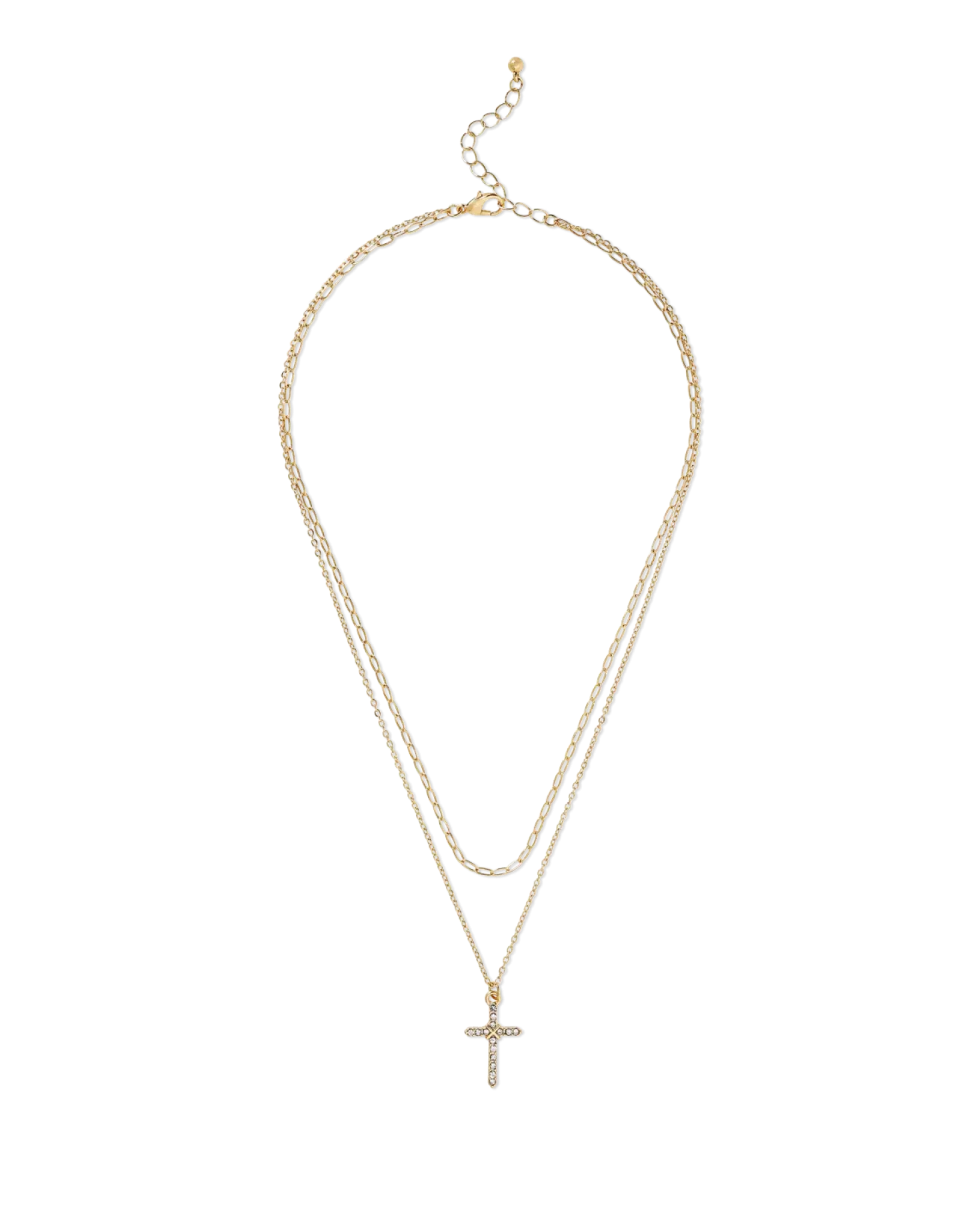 Collier multirangs - Shiny Cross