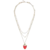 Collier multirangs - Shiny Strawberry