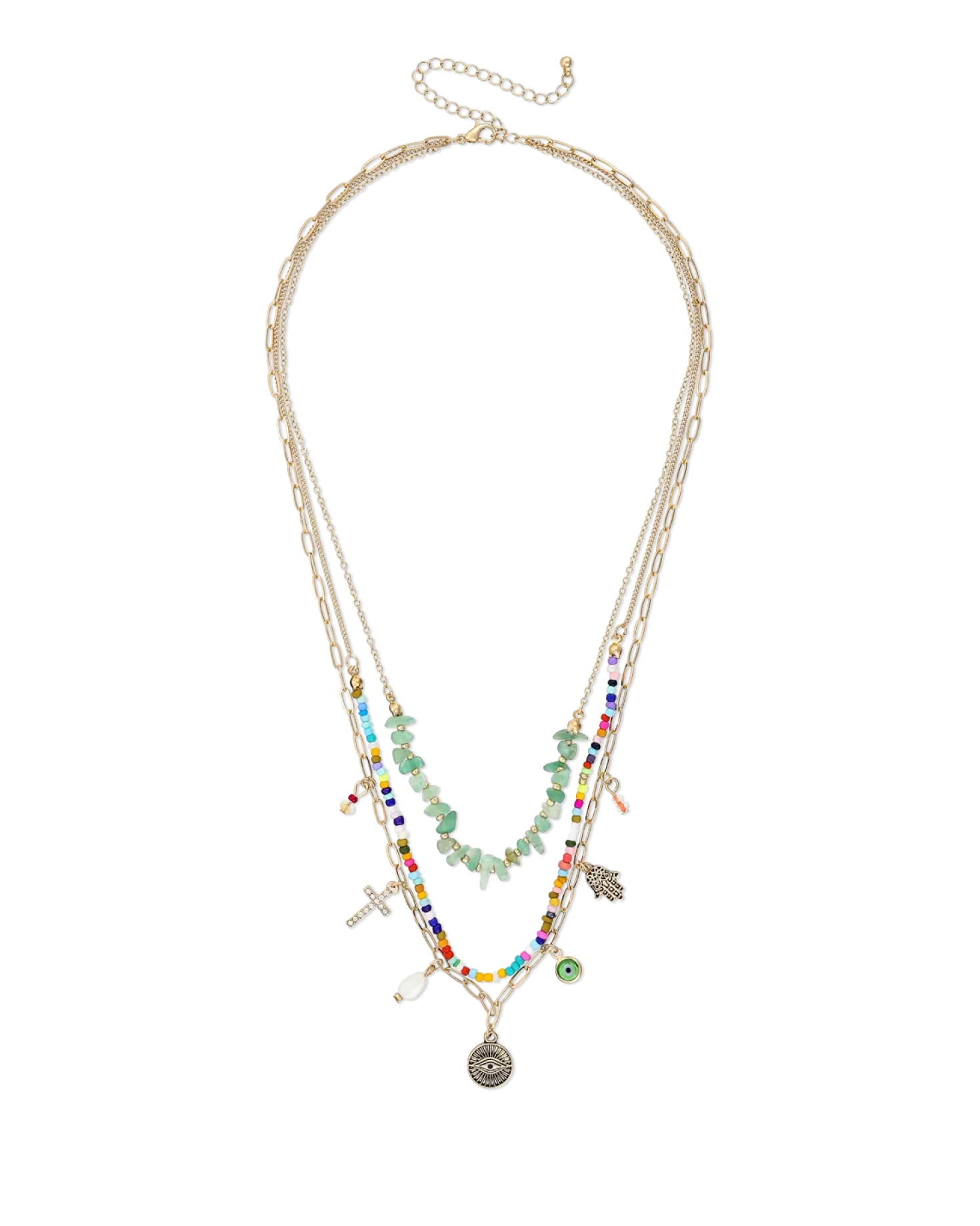 Collier multi-rangs - Shiny Symbols