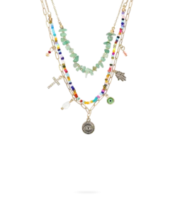 Collier multi-rangs - Shiny Symbols
