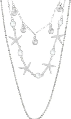Collier multirangs - Silver Shore