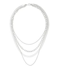 Collier multirangs - Silver Shine