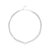 Collier multirangs - Soft Silver