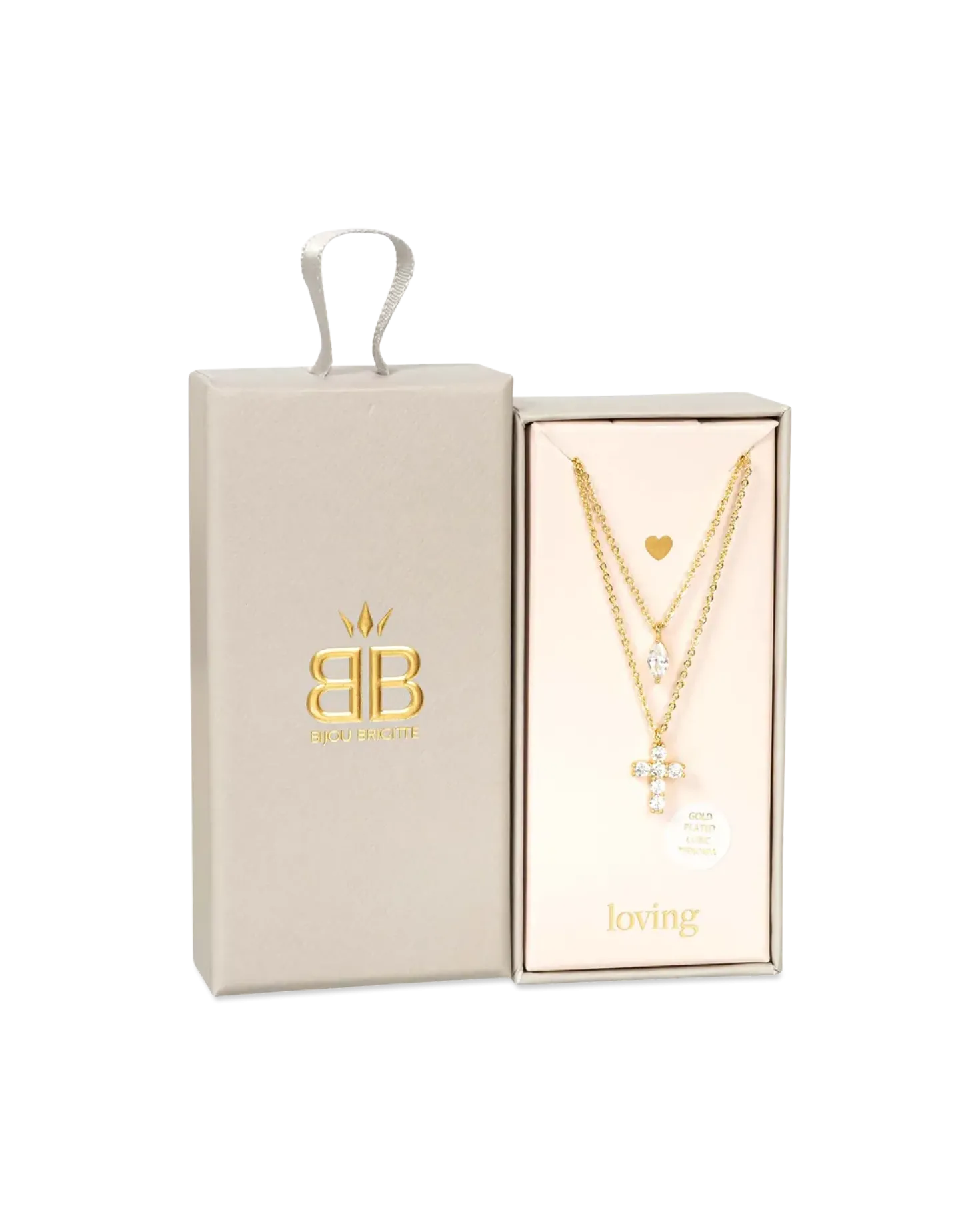 Collier multirangs - Sparkling Cross