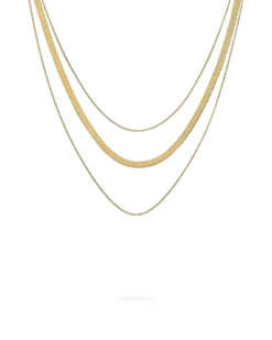 Collier multirangs - Steel Spark