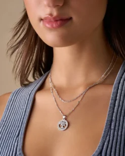 Collier multirangs - Steel Tree