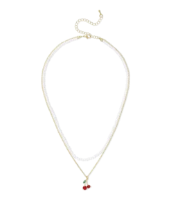 Collier multirangs - Sweet Cherry