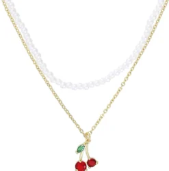 Collier multirangs - Sweet Cherry