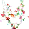 Collier multirangs - Vibrant Flowers