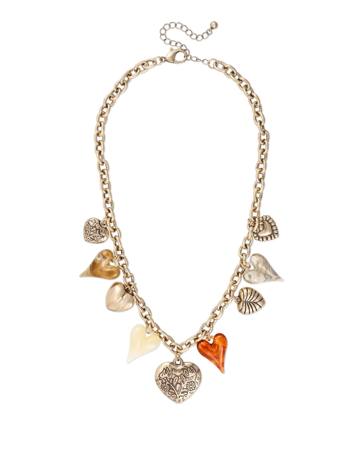 Collier - Natural Hearts