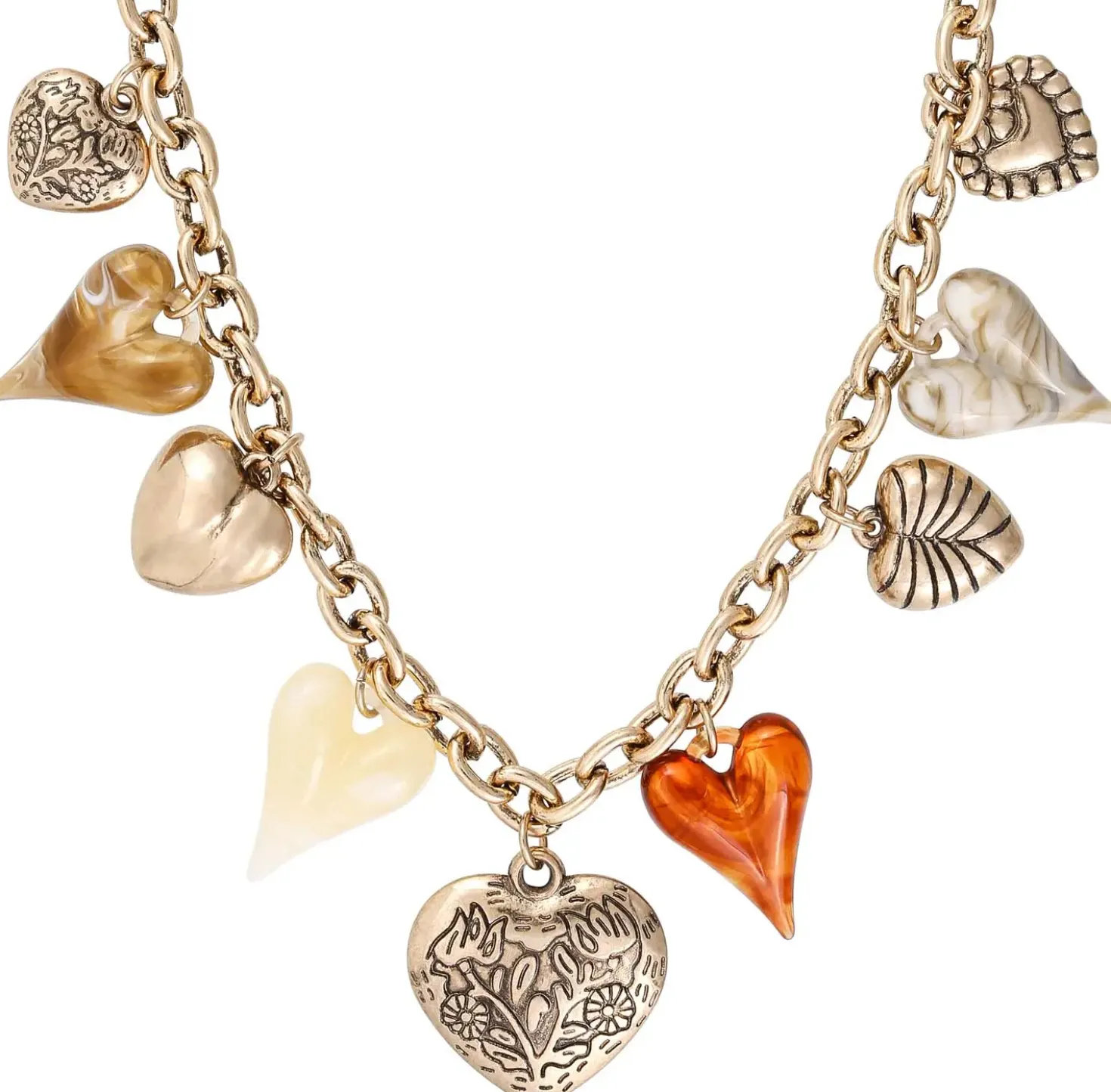 Collier - Natural Hearts