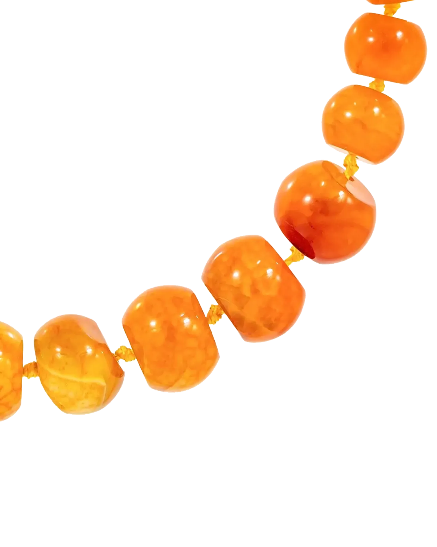 Collier - Orange Agate