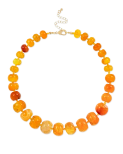 Collier - Orange Agate
