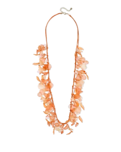 Collier - Orange Petals