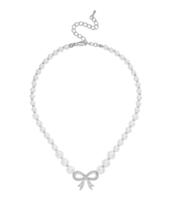 Collier - Pearly Bow
