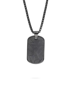 Collier pour homme - Black Design