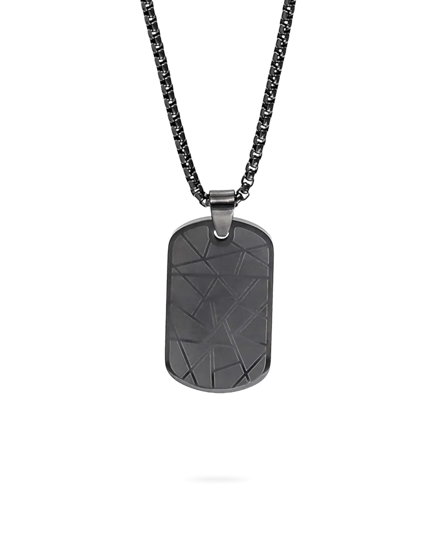 Collier pour homme - Black Design