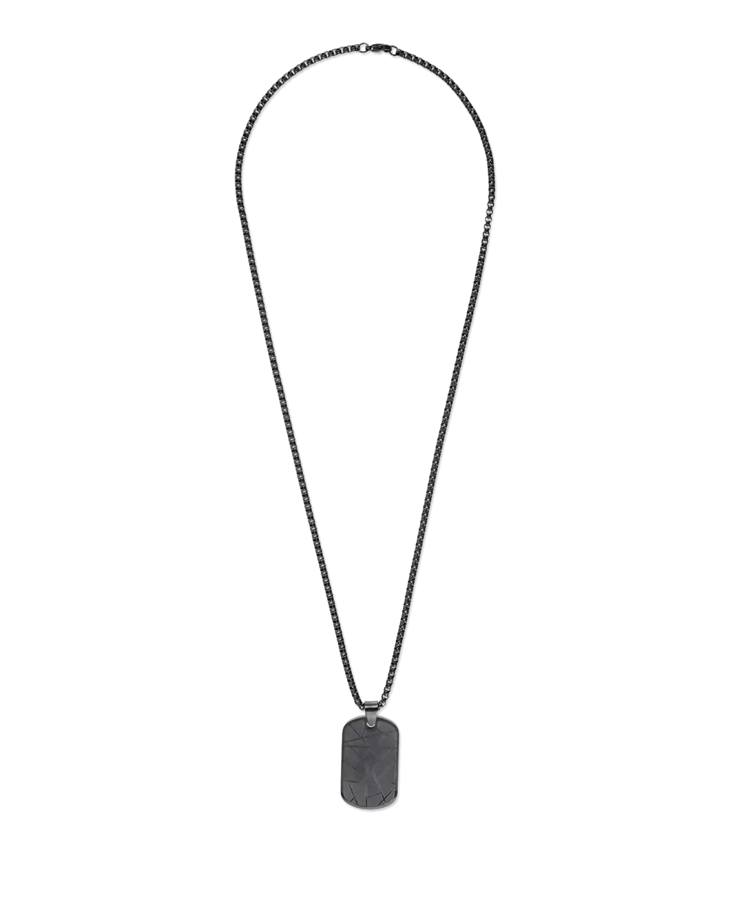 Collier pour homme - Black Design