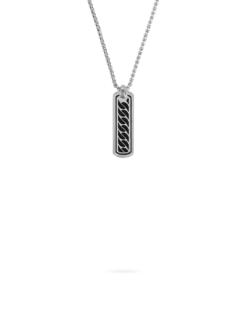 Collier pour homme - Casual Silver