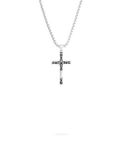 Collier pour homme - Enamelled Cross