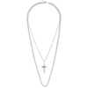 Collier pour hommes - Black Crossed