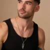 Collier pour homme - Silver Wings