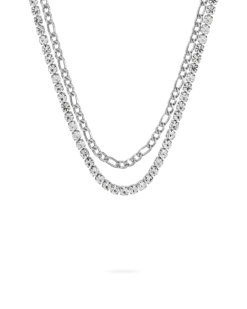 Collier pour homme - Steel Sparkle