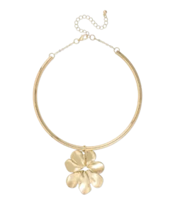 Collier ras du cou - Golden Blossom