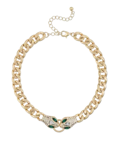 Collier ras du cou - Golden Snake