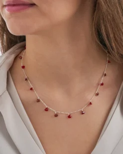 Collier - Red Hearts