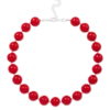 Collier - Red Sphere