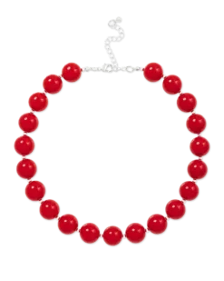 Collier - Red Sphere