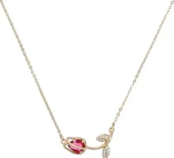 Collier - Ruby Tulip