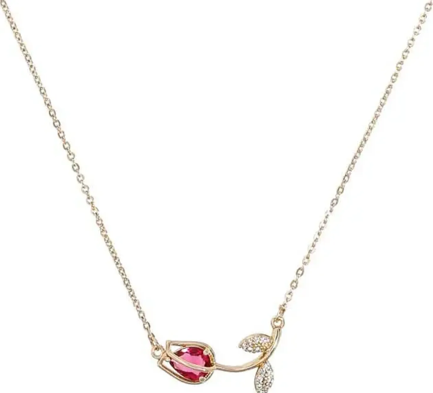 Collier - Ruby Tulip