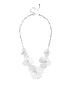 Collier - Silver Petal