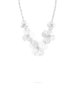 Collier - Silver Petal