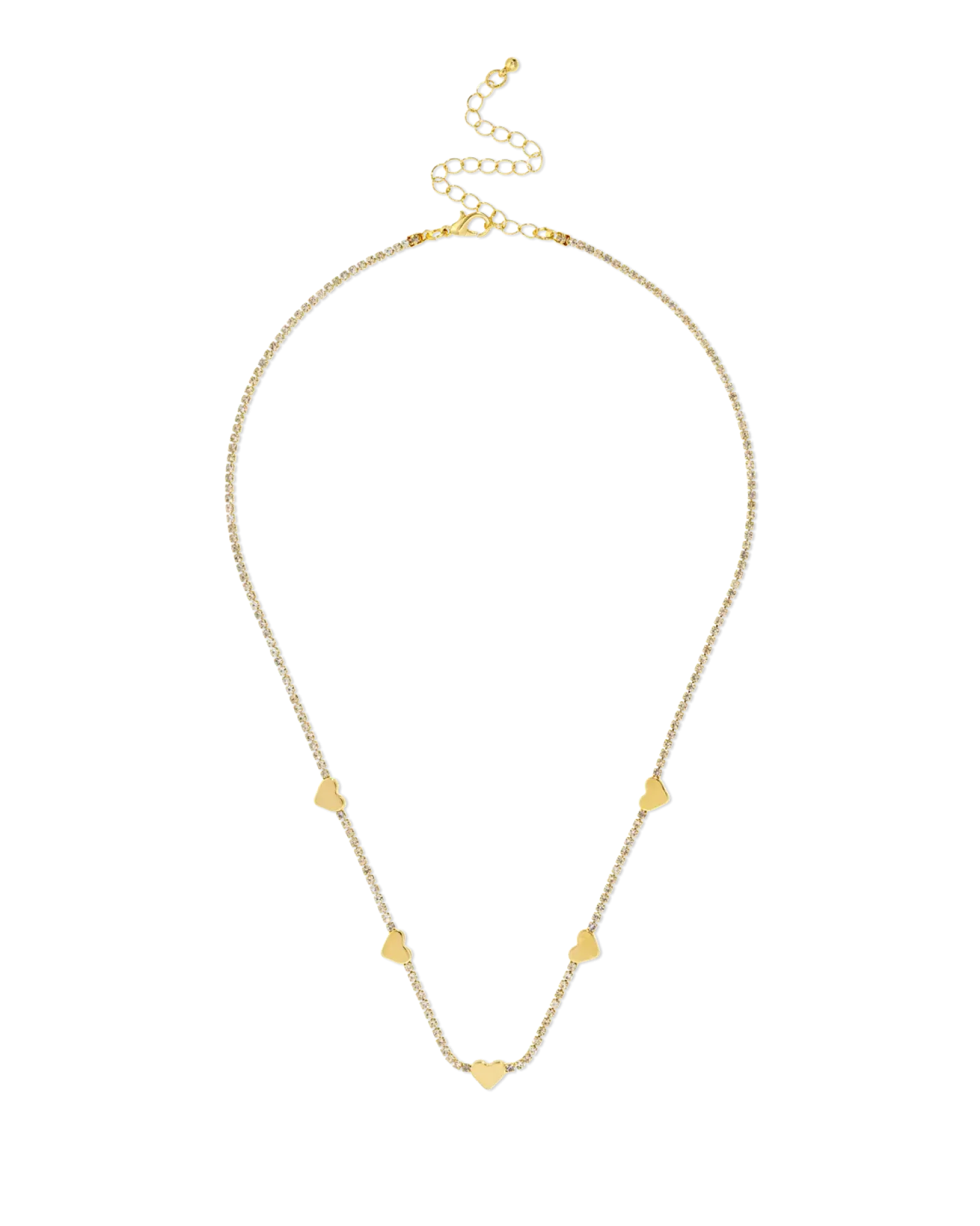 Collier - Sparkle Hearts