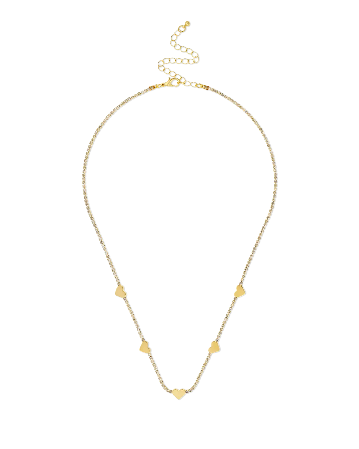 Collier - Sparkle Hearts