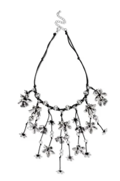 Collier Statement - Flower Fringes