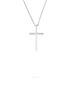 Collier - Steel Cross