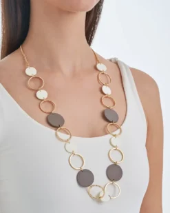 Collier - Taupe Shine