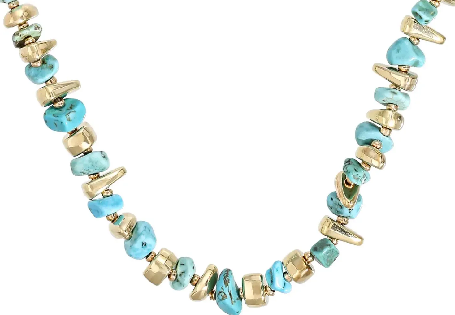 Collier - Turquoise Gold
